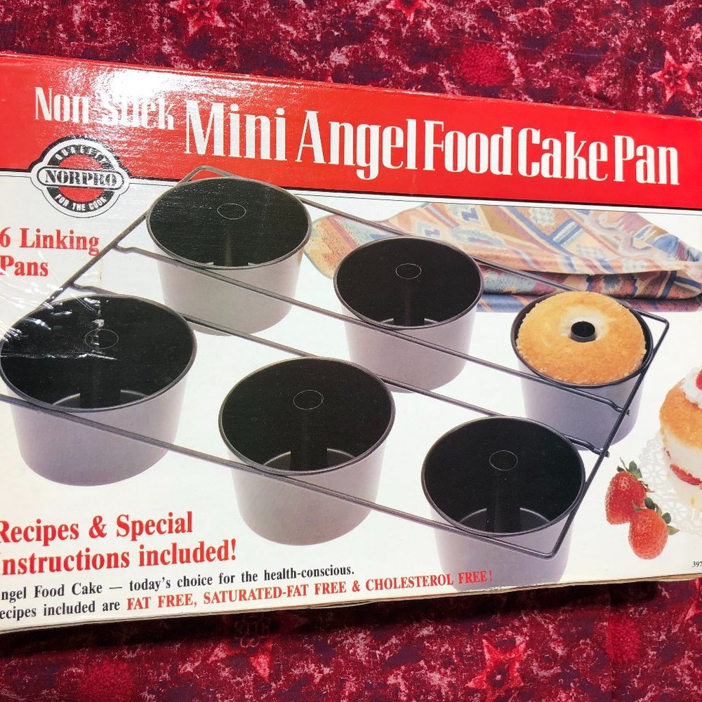 Norpro Mini Angel Food cake pans. NIB. No tags